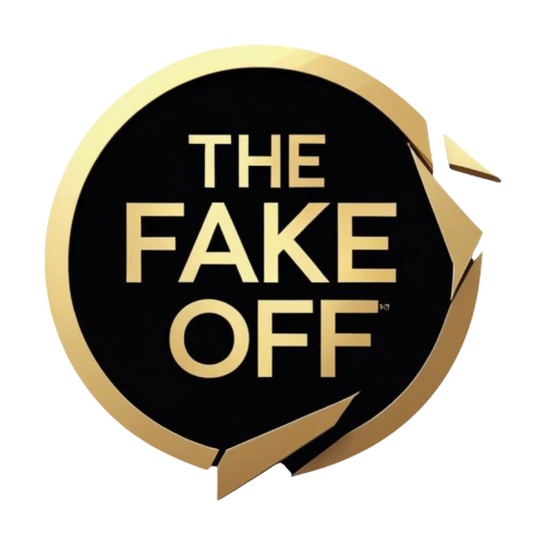 THE FAKE OFF logo